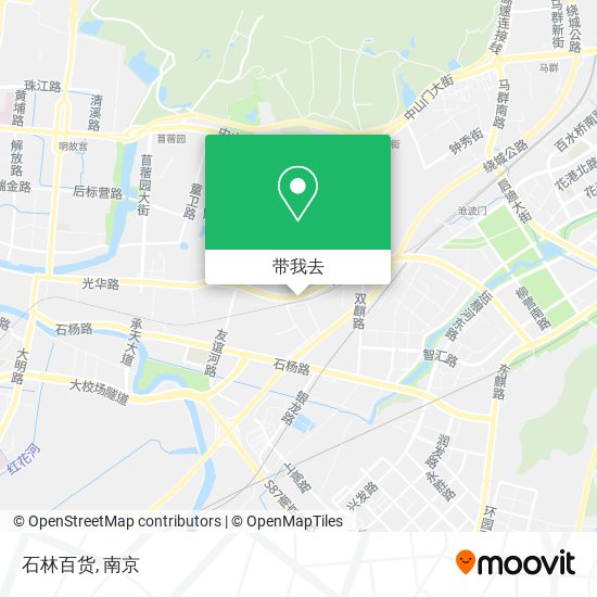石林百货地图