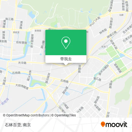 石林百货地图