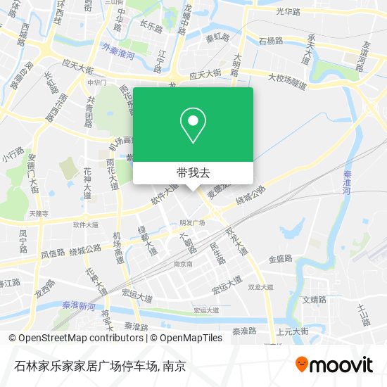 石林家乐家家居广场停车场地图
