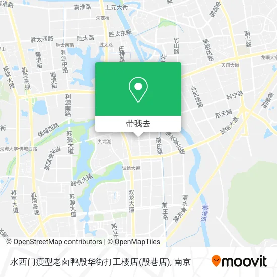 水西门瘦型老卤鸭殷华街打工楼店(殷巷店)地图