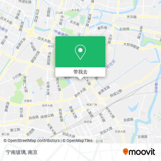 宁南玻璃地图