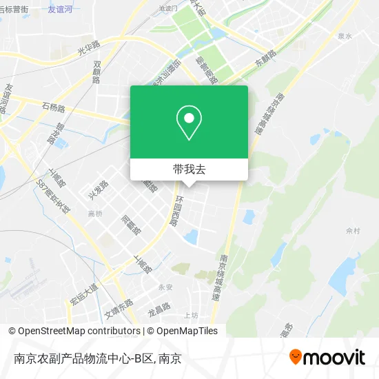 南京农副产品物流中心-B区地图