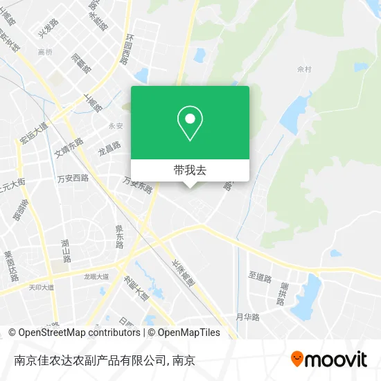 南京佳农达农副产品有限公司地图