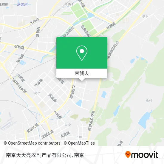 南京天天亮农副产品有限公司地图