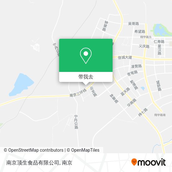 南京顶生食品有限公司地图