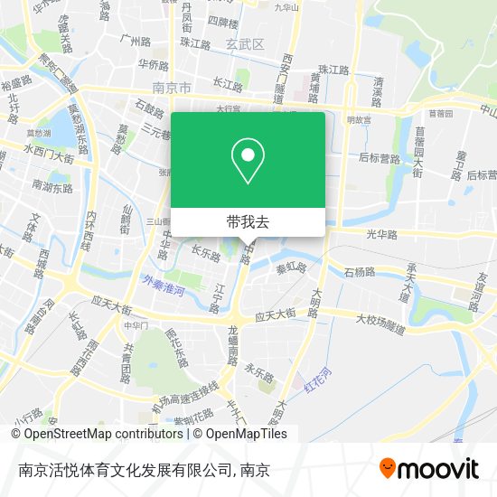 南京活悦体育文化发展有限公司地图