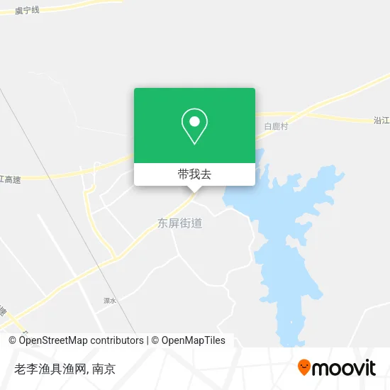 老李渔具渔网地图