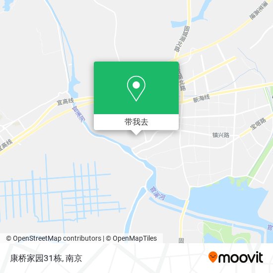 康桥家园31栋地图