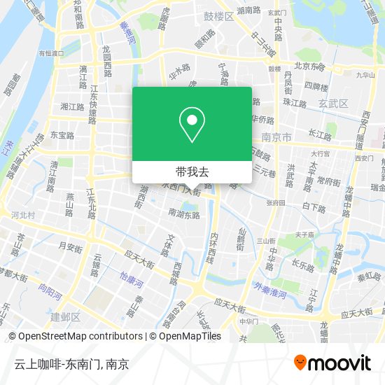 云上咖啡-东南门地图
