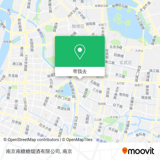 南京南糖糖烟酒有限公司地图