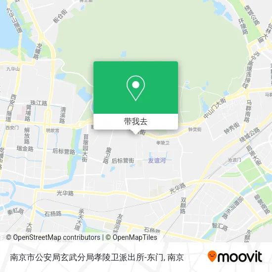 南京市公安局玄武分局孝陵卫派出所-东门地图