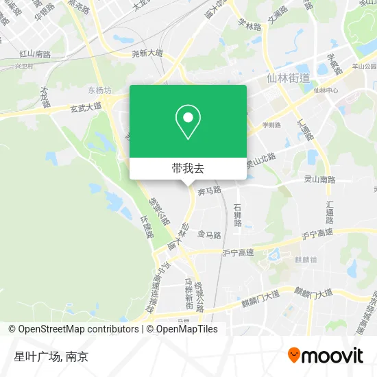 星叶广场地图