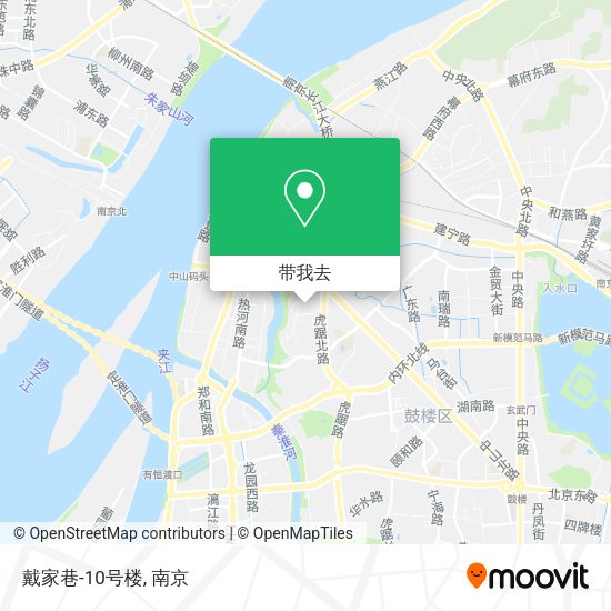 戴家巷-10号楼地图