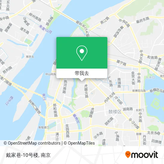 戴家巷-10号楼地图