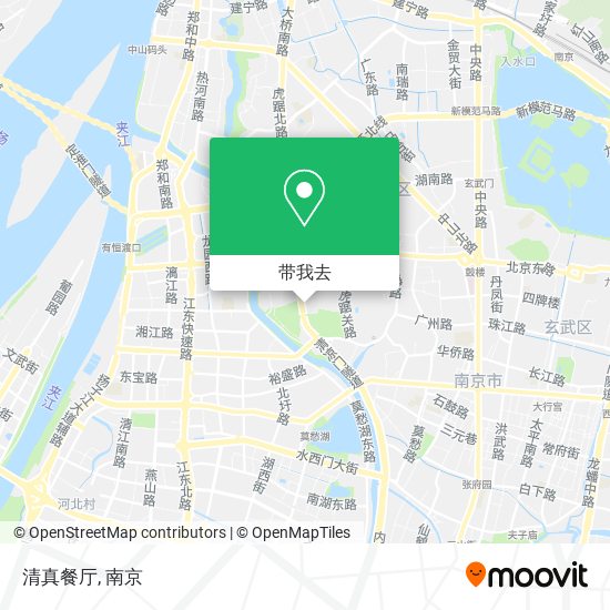 清真餐厅地图