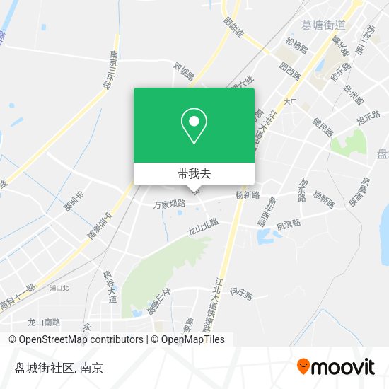 盘城街社区地图