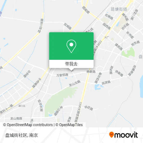 盘城街社区地图