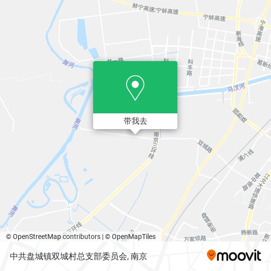 中共盘城镇双城村总支部委员会地图