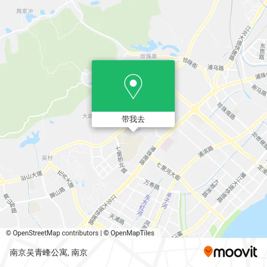 南京吴青峰公寓地图
