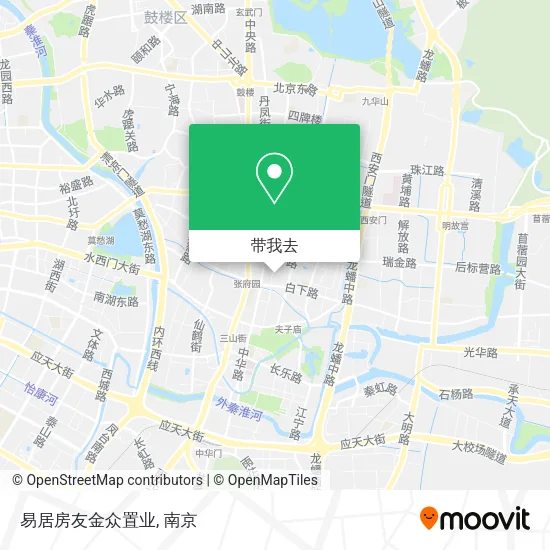 易居房友金众置业地图