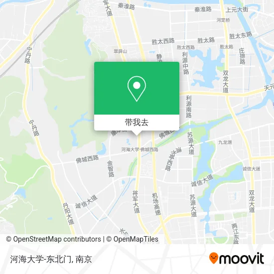 河海大学-东北门地图