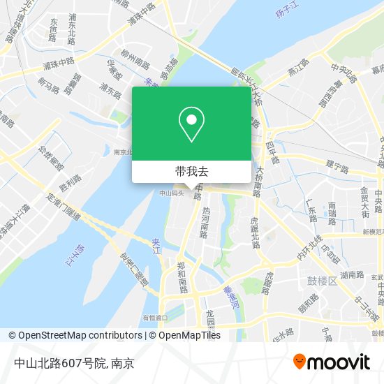 中山北路607号院地图