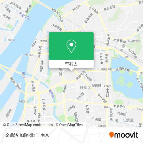 金鼎湾·如院-北门地图