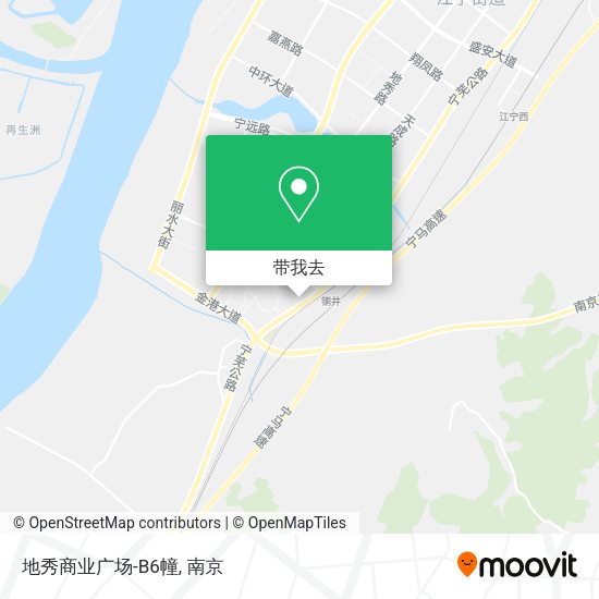 地秀商业广场-B6幢地图