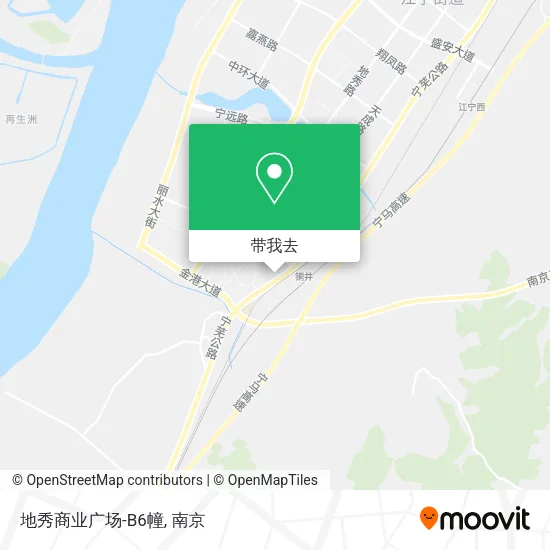 地秀商业广场-B6幢地图