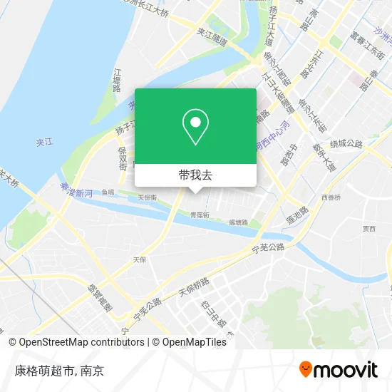 康格萌超市地图