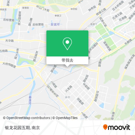 银龙花园五期地图