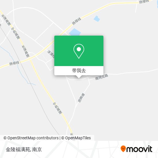 金陵福满苑地图