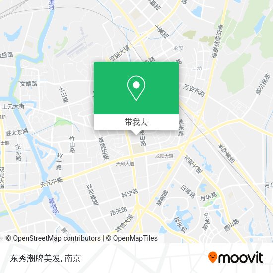 东秀潮牌美发地图