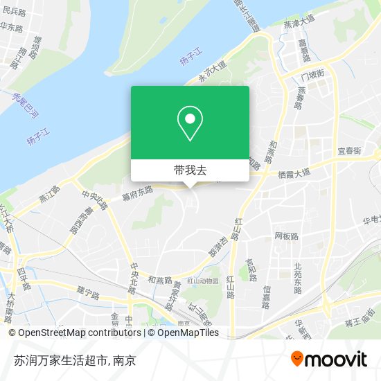 苏润万家生活超市地图