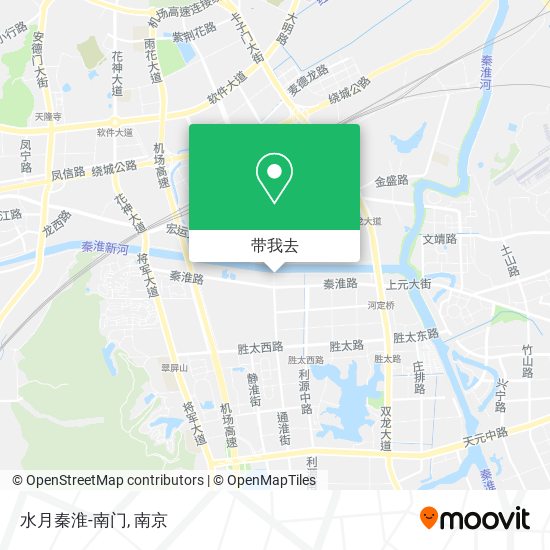 水月秦淮-南门地图