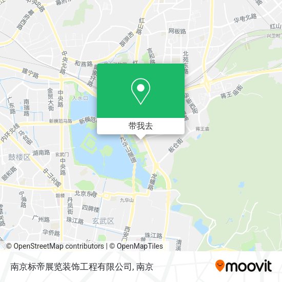 南京标帝展览装饰工程有限公司地图