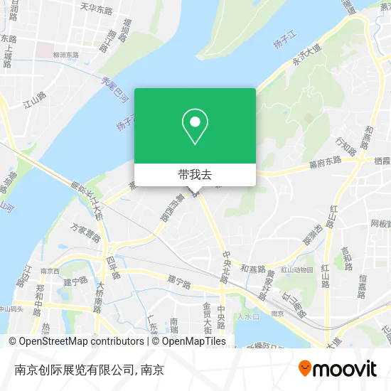 南京创际展览有限公司地图