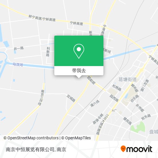 南京中恒展览有限公司地图