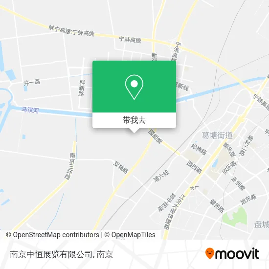 南京中恒展览有限公司地图