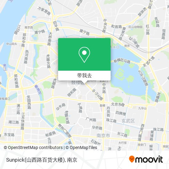 Sunpick(山西路百货大楼)地图