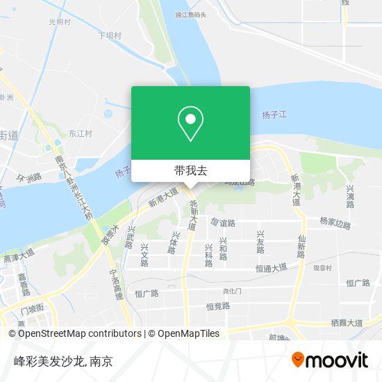 峰彩美发沙龙地图