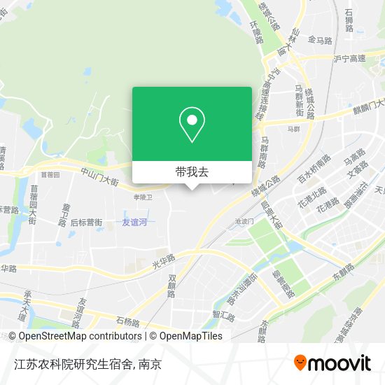 江苏农科院研究生宿舍地图