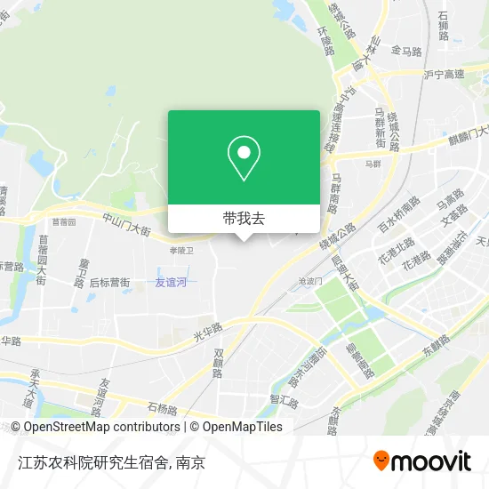 江苏农科院研究生宿舍地图
