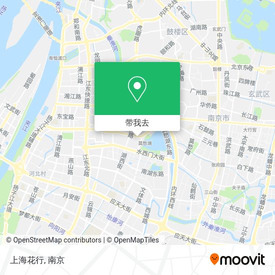 上海花行地图