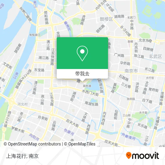 上海花行地图
