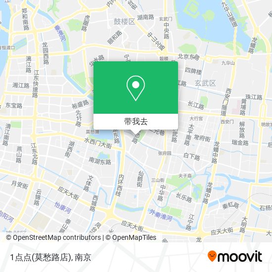 1点点(莫愁路店)地图
