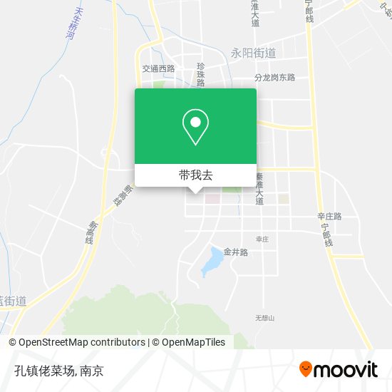 孔镇佬菜场地图
