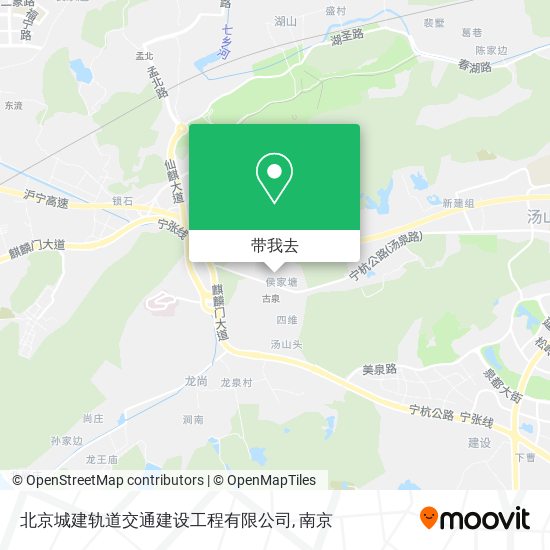 北京城建轨道交通建设工程有限公司地图