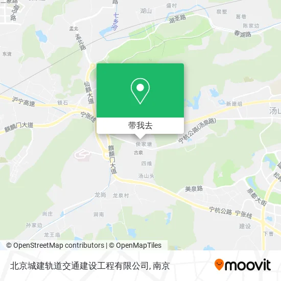 北京城建轨道交通建设工程有限公司地图