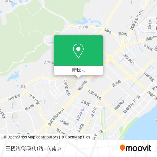 王楼路/珍珠街(路口)地图
